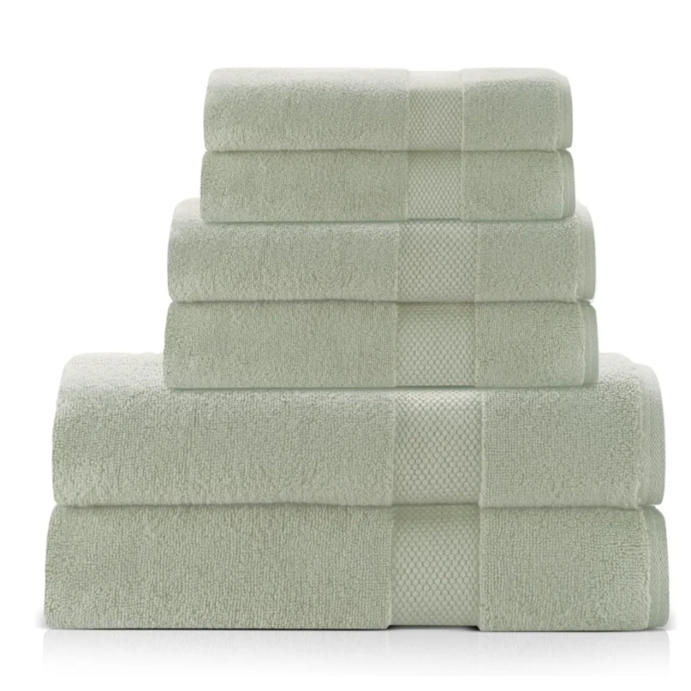 Zero Twist Bathroom Towels